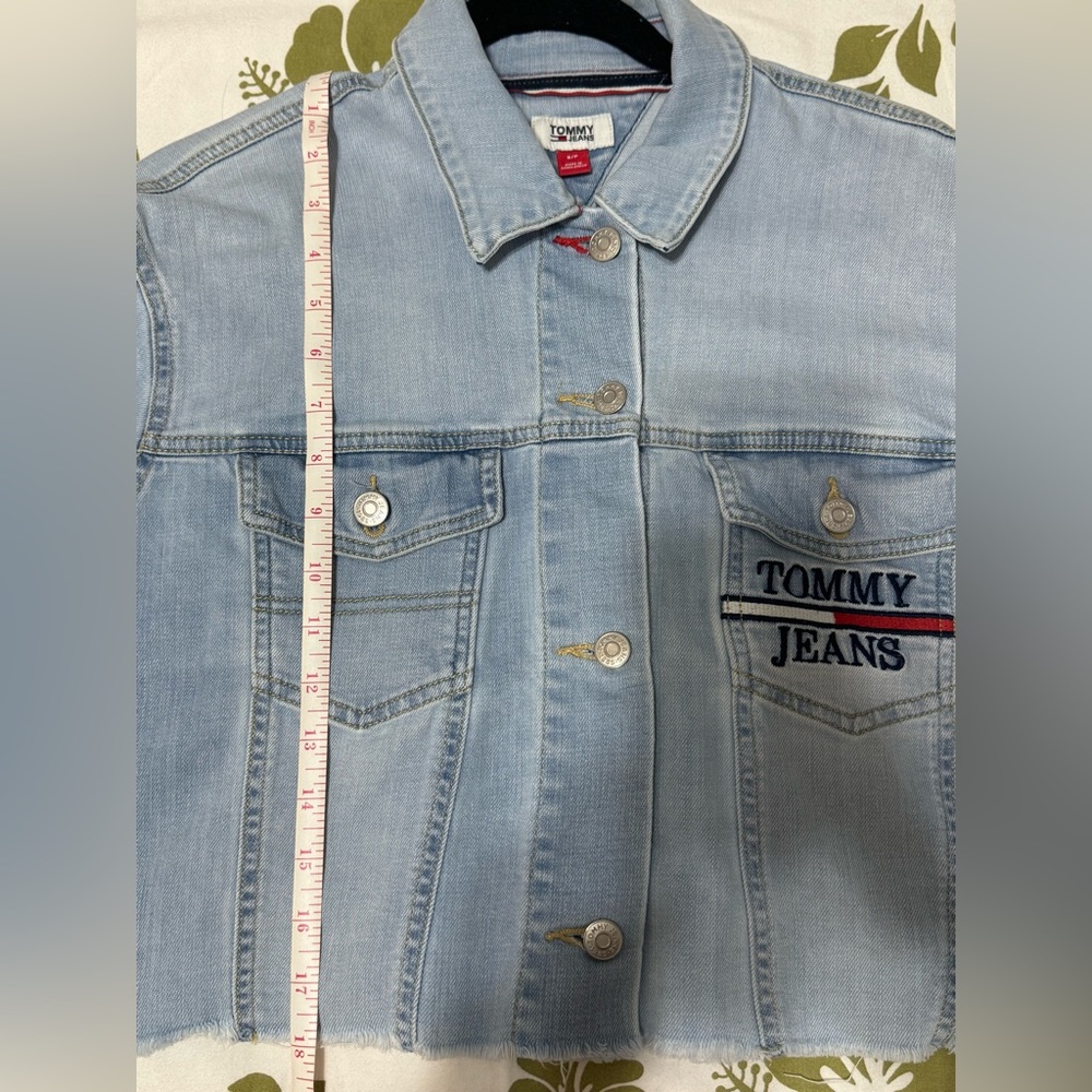 Tommy Hilfiger Denim Jacket. Size S/P - Picture 3 of 5